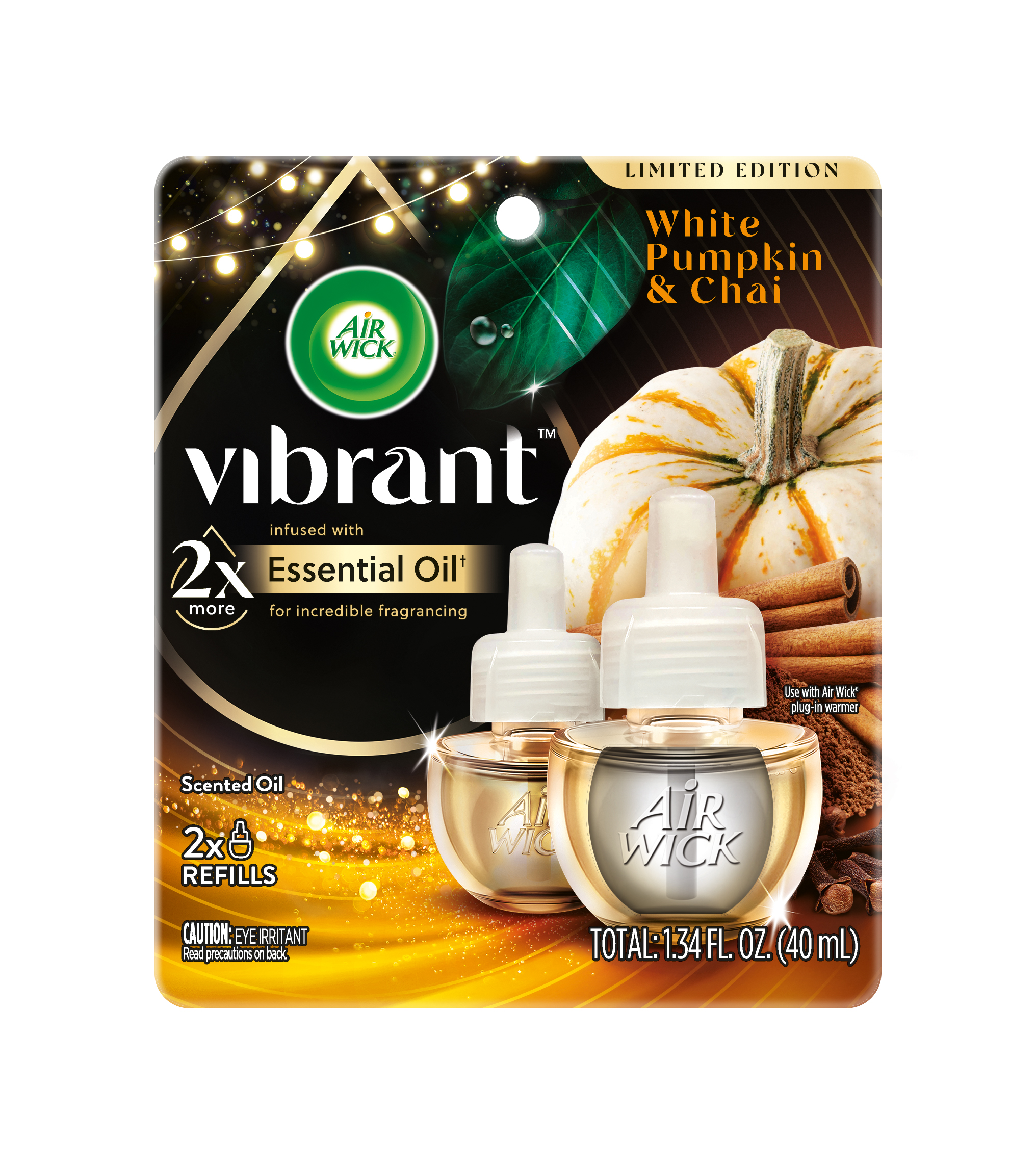 AIR WICK® Scented Oil - White Pumpkin & Chai (Vibrant)
